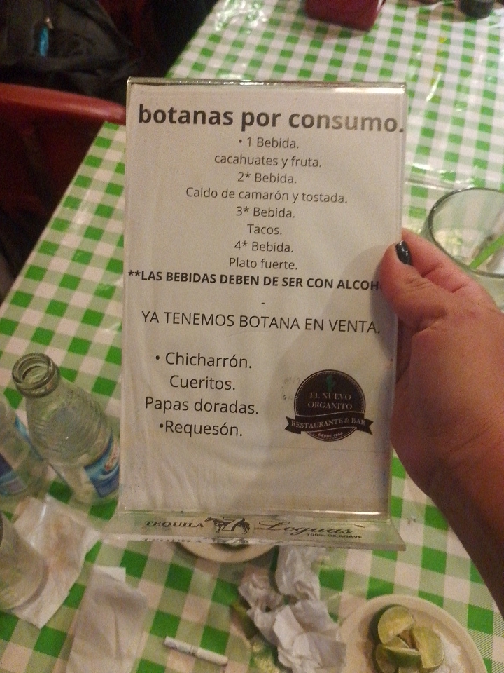 EL NUEVO ORGANITO Menu - Image 2